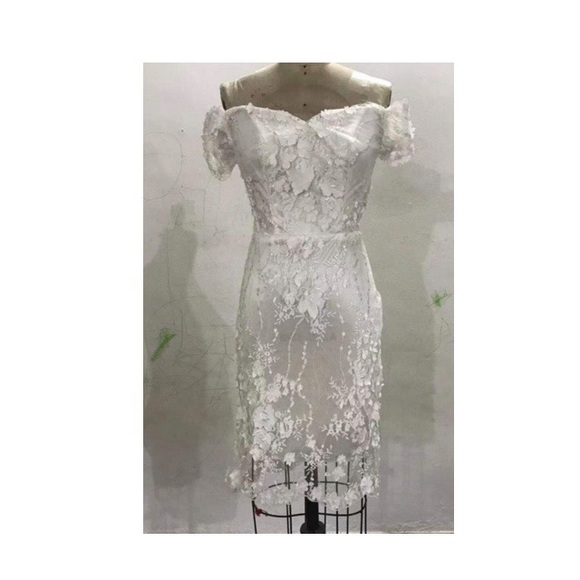 Brand New Custom Made Bridal Dress - Size US 8 - Picture 4 of 7